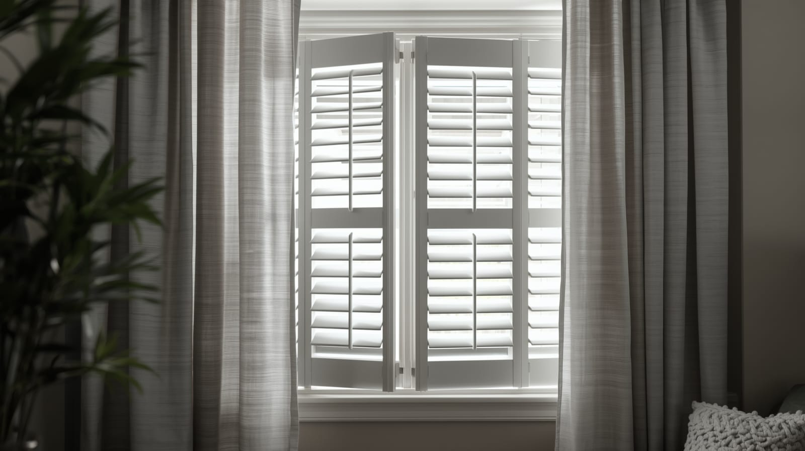 How to Pair Plantation Shutters with Curtains: A Simple Guide